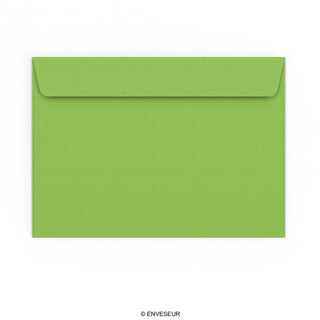 Hellgrüner Briefumschlag 162x229 mm (C5)