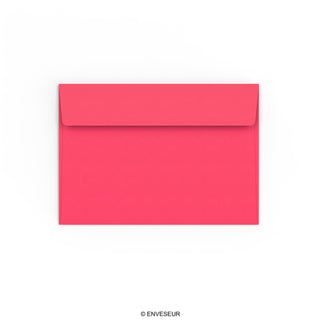 Pinkfarbener Briefumschlag 114x162 mm (C6)