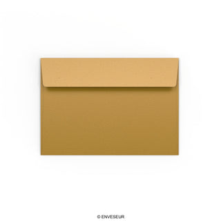 Goldener Briefumschlag 114x162 mm (C6)