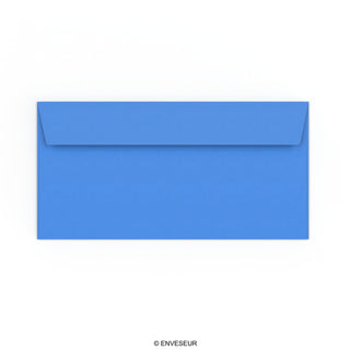 Intensivblauer Briefumschlag 110x220 mm (DL)