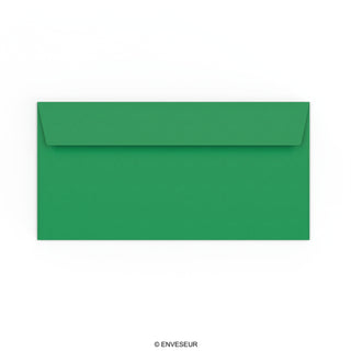 Tiefgrüner Briefumschlag 110x220 mm (DL)