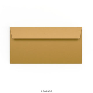 Goldener Briefumschlag 110x220 mm (DL)