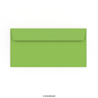 Hellgrüner Briefumschlag 110x220 mm (DL)