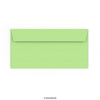Pastellgrüner Briefumschlag 110x220 mm (DL)