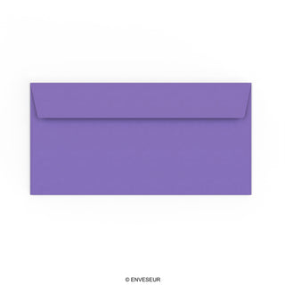Violetter Briefumschlag 110x220 mm (DL)