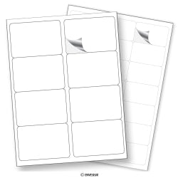 Folien-Etiketten Permanent Haftend