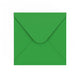 Mid Green Gummed V-Flap Envelope (140 x 140mm)