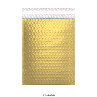 Matte Metallische Luftpolsterversandtaschen