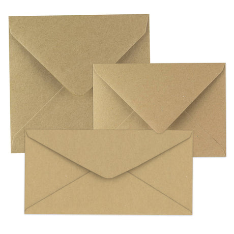 Umschläge aus Kraftpapier