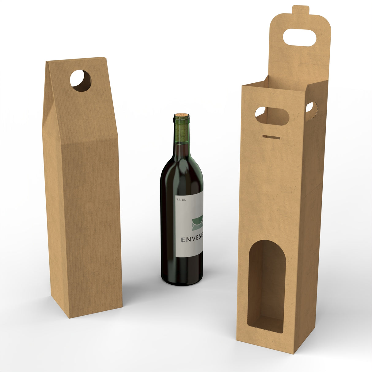 Weinkarton für Weinflaschen (75 cl.)