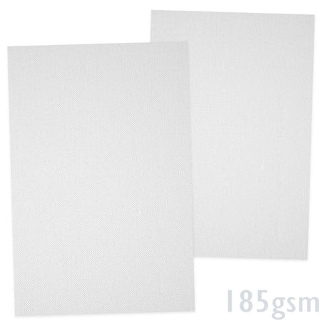 Weißes geripptes Papier 185g/m²