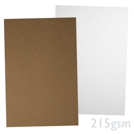 Leinenstrukturpapier 215g/m² - 10 A4 Blatt
