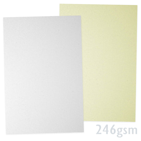 Leinenstrukturpapier 246g/m²