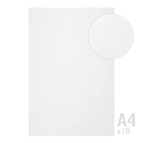 Weißes Papier 130g/m² - 10 A4 Blatt