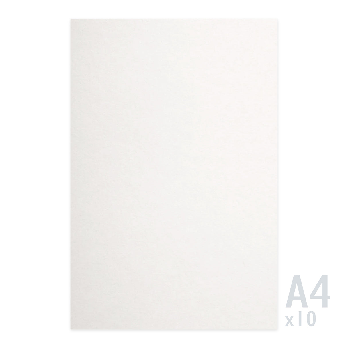 Weißes Papier 360g/m² - 10 A4 Blatt