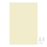 Lessebo Papier 170g/m² - 20 Blatt