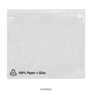 Dokumentenversandtaschen aus Papier - unbedruckt