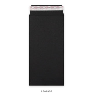 Schwarze Post Marque Versandtasche 305x152 mm