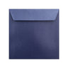 Pearlescent Envelopes Dark Blue 155 x 155 mm Peel and Seal