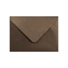 Pearlescent Envelopes Bronze 82 x 113 mm (C7) Gummed