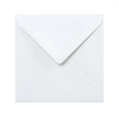 V-Flap Recycled Envelopes White 130 x 130 mm