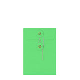 Farbige Briefumschläge mit Kordel- und Scheibenverschlus