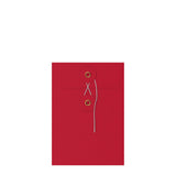 Farbige Briefumschläge mit Kordel- und Scheibenverschlus