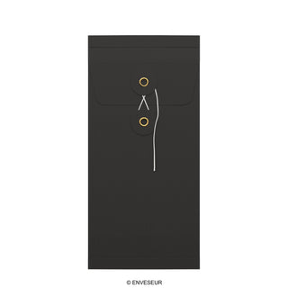 Faltentaschen mit Bindfadenverschluss