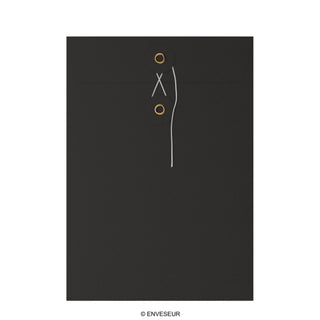 Briefumschläge mit Bindfadenverschluss