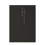 Farbige Briefumschläge mit Kordel- und Scheibenverschlus