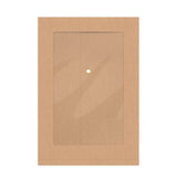 Faltentaschen mit Bindfadenverschluss und Panoramafenster