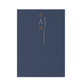 Farbige Briefumschläge mit Kordel- und Scheibenverschlus