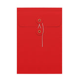 Faltentaschen mit Bindfadenverschluss