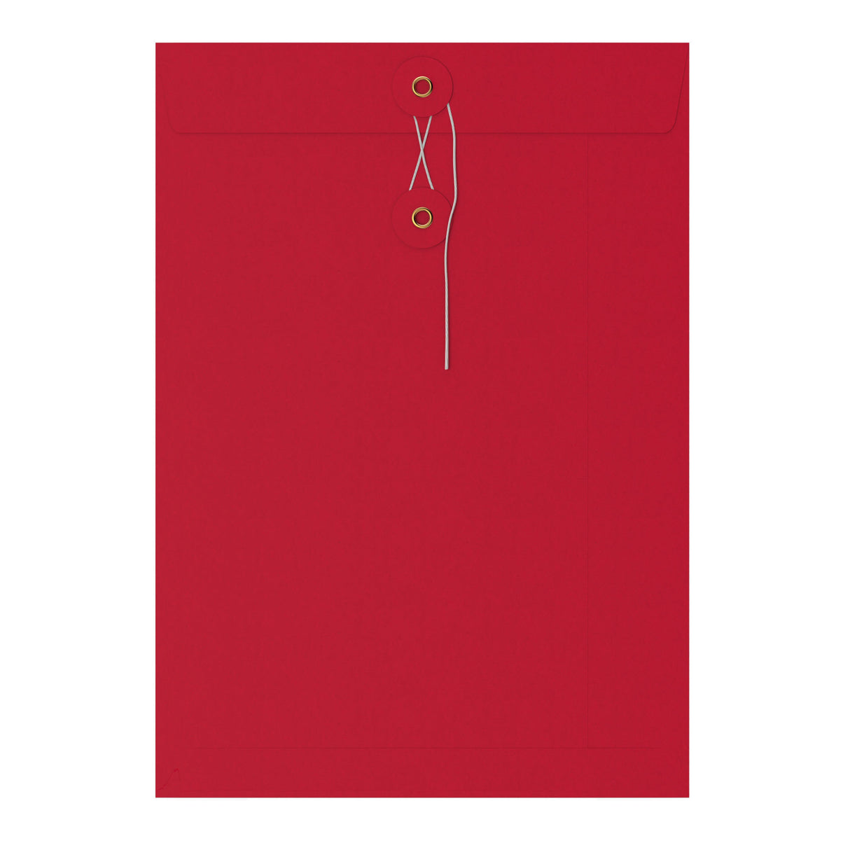 Farbige Briefumschläge mit Kordel- und Scheibenverschlus