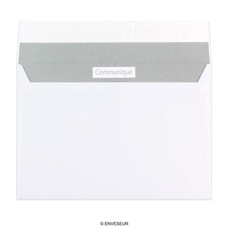 Weißer Communique Briefumschlag 162x229 mm (C5)