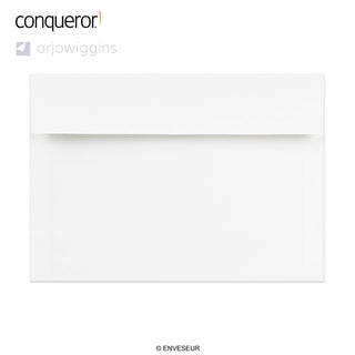 Brillantweißer Conqueror Briefumschlag 162x229 mm (C5)